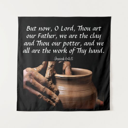 イザヤ64:8 タペストリー (正面)