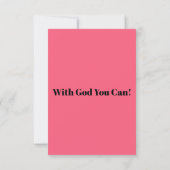 イザヤ65:16 KJV聖書聖なる書物、 経典Pic Greeting カード (裏面)