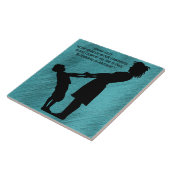 ：イザヤ66:13 タイル (側面)