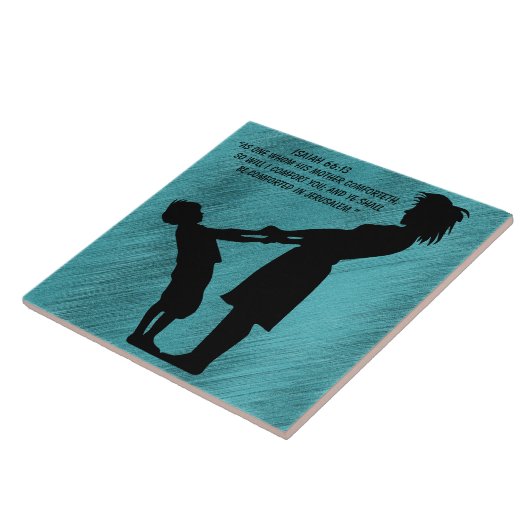 ：イザヤ66:13 タイル (側面)