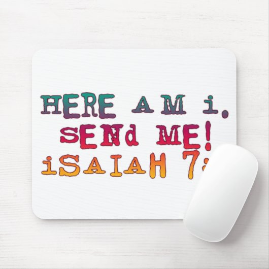 イザヤ7:8 マウスパッド (マウス)