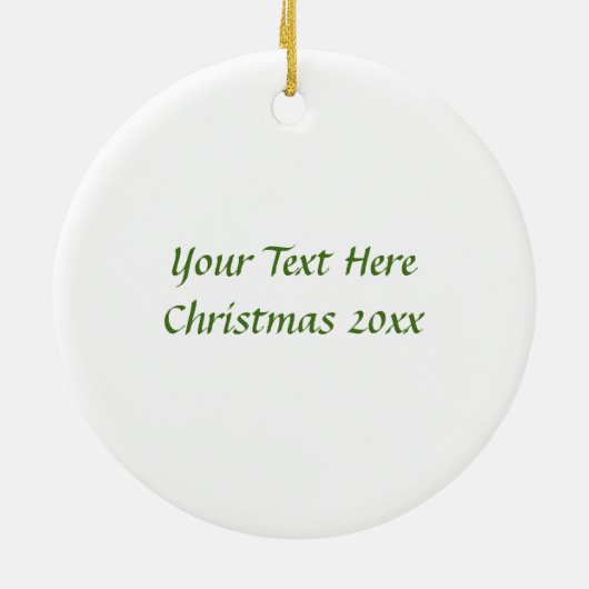 イザヤ9聖書の聖句の書道とケルト結び目模様 セラミックオーナメント (裏面)