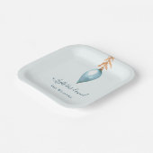 イザヤ9:2カスタム水の色クリスチャン・クリスマス ペーパープレート (傾斜あり)