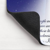 イザヤ9:2クリスマスフォト マウスパッド (コーナー)