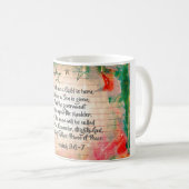 イザヤ9:6わたしたちにとって子はクリスマス生まれである コーヒーマグカップ (正面右)