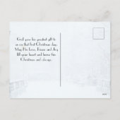 イザヤ9:6わたしたちにとって子はクリスマス生まれである シーズンポストカード (裏面)