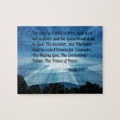 イザヤ9:6わたしたちにとって、子生まれは... ジグソーパズル (横)