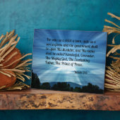 イザヤ9:6わたしたちにとって、子生まれは... フォトプラーク (側面)