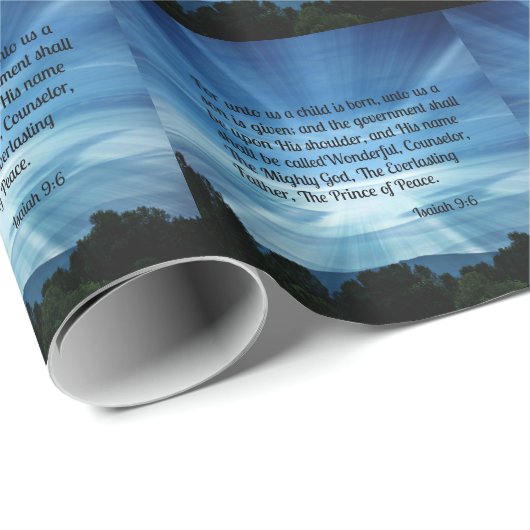 イザヤ9:6わたしたちにとって、子生まれは... ラッピングペーパー (ロールコーナー)
