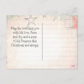 イザヤ9:6わたしたちのために子は生まれクリスマスである シーズンポストカード (裏面)