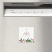 イザヤ9:6わたしたちのために子供はクリスマス生まれである マグネット (インサイチュ (食洗機))