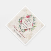 イザヤ9:6わたしたちのために子供は生まれクリスマスである スタンダードランチョンナプキン (角)