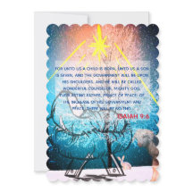 イザヤ9:6わたしたちへ子供はクリスマス生まれである