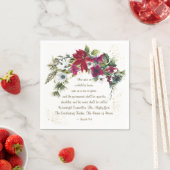 イザヤ9:6わたしたちへ子供は聖書の聖降誕祭生まれである スタンダードカクテルナプキン (インサイチュ)