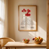 イザヤ9:6クリスマスミニマル聖なる書物、 経典アート ポスター