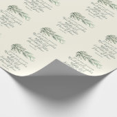 イザヤ9:6子はパイン生まれモダンスだ ラッピングペーパー (角)