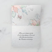 イザヤ9:6彼は素晴らしい…クリスマスと呼ばれる カード (内部)