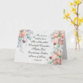 イザヤ9:6彼は素晴らしい…クリスマスと呼ばれる カード (黄色い花)