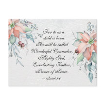 イザヤ9:6彼は素晴らしい…クリスマスと呼ばれる