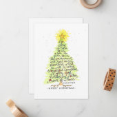 イザヤ9:6 クリスマス ノートカード (正面/裏面インサイチュ)