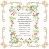 イザヤ9:6 シール (正面)