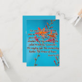 イザヤ9:6 KJV聖書聖なる書物、 経典Pic Greeting カード (正面/裏面インサイチュ)