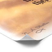 イザヤ–40:31 ポスター (角)