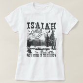 イザヤ Tシャツ (デザイン正面)