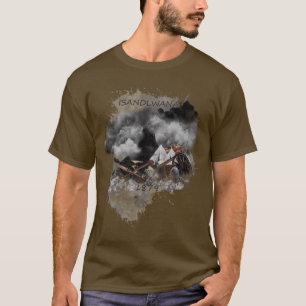 イザンドルワナの戦い1879ズルー詩英T Tシャツ