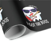 イザ得ボス音楽おもしろい幽霊プンダークBG ラッピングペーパー (ロールコーナー)