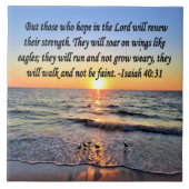 イザ感動的ヤ40:31 タイル (正面)