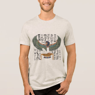 イシス神 - 古エジプト史 トライブレンドTシャツ