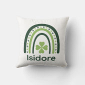 イシドールクローバーボホーレインボー クッション (裏面)