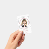 イシャ・ローラ・ライト・ファウンデーション大学ID バッジ (手持ち)