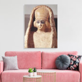 イシュタルの像の頭を着て キャンバスプリント (インサイチュ (リビング))