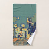 イシュタールゲート&ラマスタオル バスタオルセット (ハンドタオル)