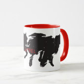 イシュマ読エル・ウルフ マグカップ (正面右)