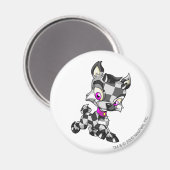 イシ市松模様にー マグネット (正面/裏面)