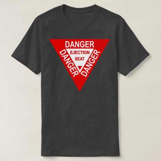 イジェクトシー警告ト2 Tシャツ (デザイン正面)