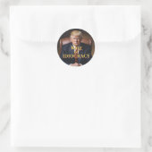 イジョクラシーの王 トランプ ラウンドシール (バッグ)