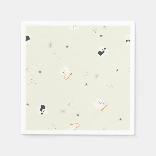 イジーザウェスティー スタンダードカクテルナプキン (正面)