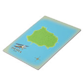 イスキア・イタリア旅行ポスター ノートパッド (アングル)