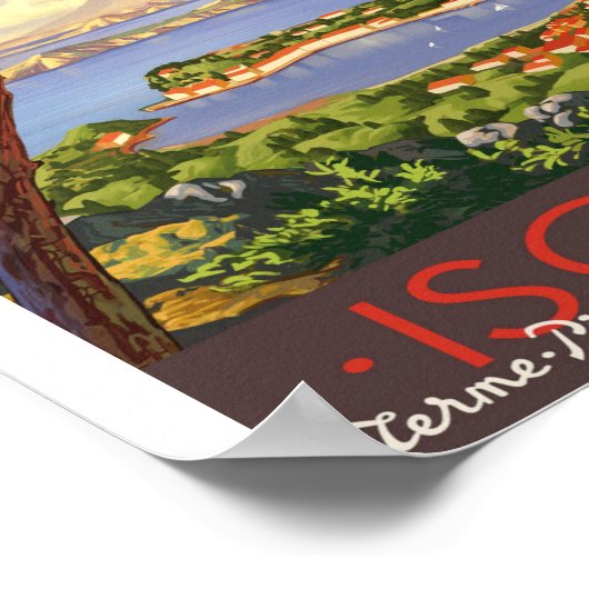 イスキア ポスター (角)