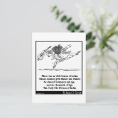 イスキア・リメリックのエドワード・リアの老人 ポストカード (スタンド正面)