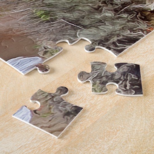 イスキア。#3 ジグソーパズル (側面)