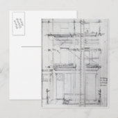 イスサックの家の外色彩の鮮やか面 ポストカード (正面/裏面)