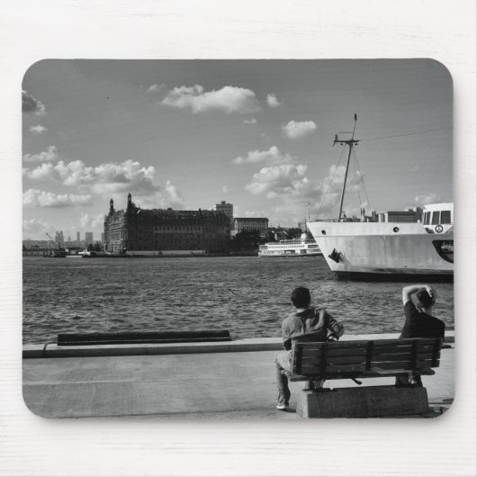 イスタンカッコいいブールのライフスタイルの都市写真 マウスパッド (正面)