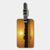 イスタンブールおよび日没 ラゲッジタグ (正面縦)