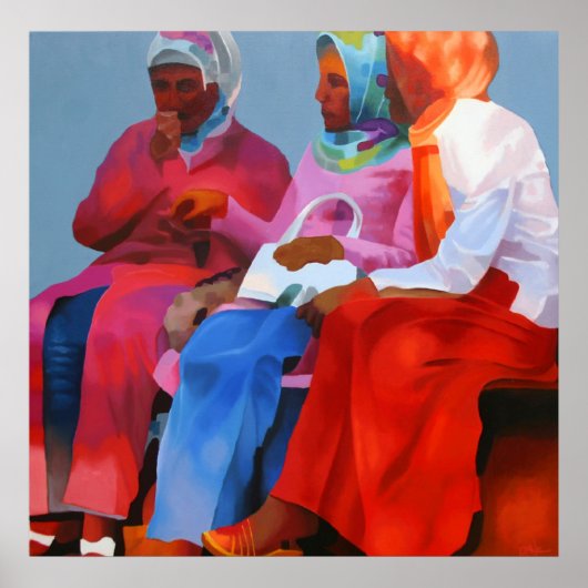 イスタンブールのトルコ人女性 ポスター (正面)