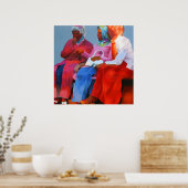 イスタンブールのトルコ人女性 ポスター (キッチン)